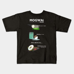 Mogwai Rules Kids T-Shirt